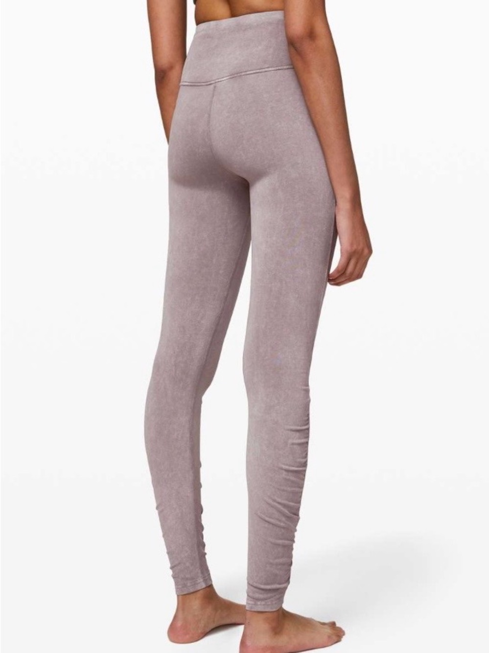 Lululemon Inner Glow Tight 28" Washed Half Moon W5BQ4S Size 4
